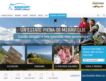Tablet Screenshot of montecavallo.com